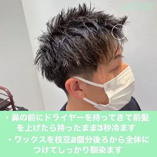 メンズ BIRTH by happiness所属・【ニュアンスパーマ】 西岡拓海のヘアスタイル