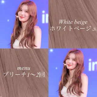 ロング カラー IVE所属・ダブルカラー🤍 髪質改善／原島のヘアスタイル