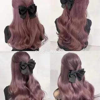 ロング カラー MIL所属・心斎橋/ハイトーン /カラー ミサキのヘアスタイル