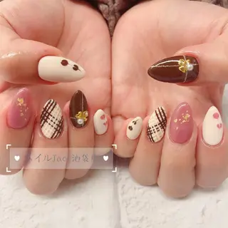 ミディアム nail jaol池袋店所属・ネイルJaol 池袋のネイルデザイン
