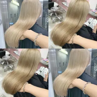 ロング カラー 🌈ハイトーン/ボブ 長江理志🌈のヘアスタイル