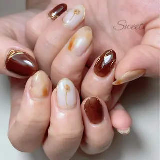 ネイル sweet 仲野陽子のネイルデザイン