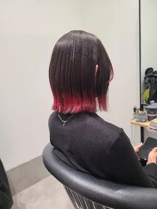 ミディアム GO TODAYシェアサロン岡山店所属・🎗️髪質改善・美髪 艶髪🥇小西邦生のヘアスタイル