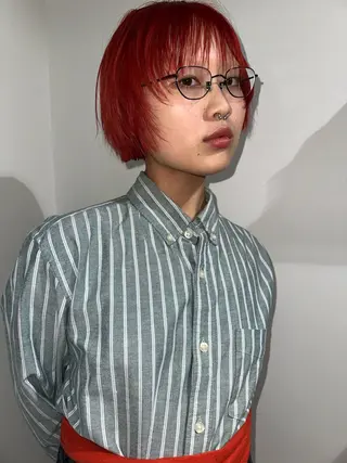 ショート カラー 🎀オイダイラ モモカ🎀のヘアスタイル