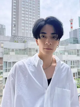 メンズ Bonheur所属・茨木メンズ/フェザー パーマ/酒井壮大のヘアスタイル