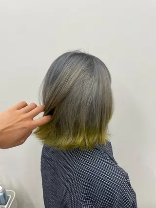 ミディアム カラー EARTH菊名店👾 ひらのすぐるのヘアスタイル