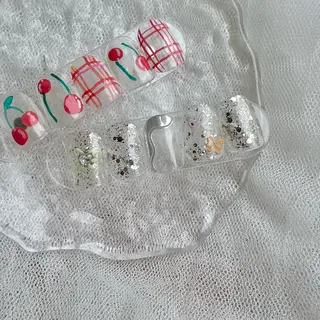 ネイル 新井 ひなののネイルデザイン