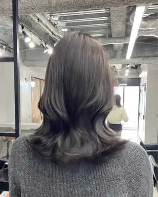 ロング カラー メンズカット/パーマ 艶カラーTAIGA︎のヘアスタイル