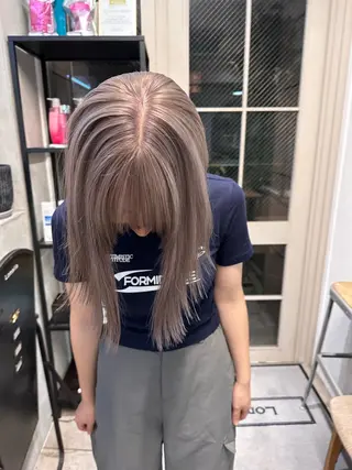 ショート カラー REINA☁️透明感 カラー/ぷつっと♡のヘアスタイル