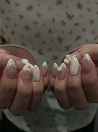 ネイル GO TODAY 吉祥寺Glint所属・うの 韓国ﾈｲﾙ໒꒱⋆⭒˚のネイルデザイン