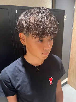 パーマ メンズ 🏅EIGHT難波/ 【店長】タモツのヘアスタイル