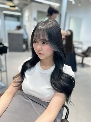 ロング カラー 梅田／髪質改善カラー caho💙のヘアスタイル