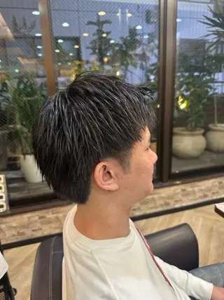 メンズ 縮毛矯正&髪質改善/ きょうの🐺のヘアスタイル