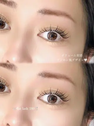 マツエク・マツパ hia eyelash所属・hia hinaのマツエク・マツパデザイン
