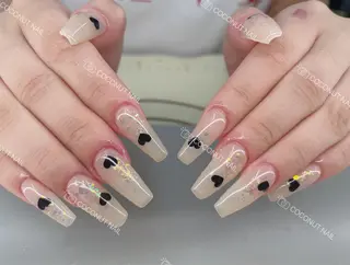 ネイル 神田 ココナッツのネイルデザイン