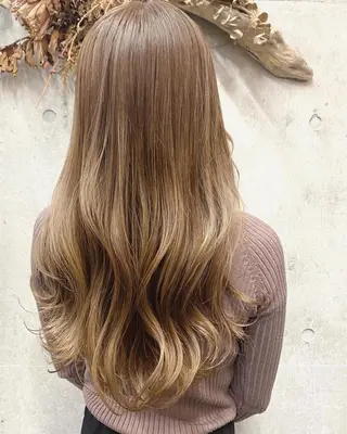 ロング ❣️髪質改善特化❣️ カモアオイのヘアスタイル