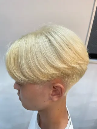 ショート カラー メンズ Cast by leap所属・YU KIのヘアスタイル