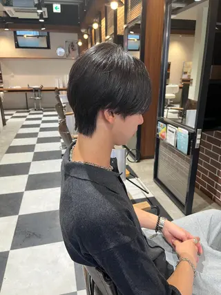 ミディアム パーマ メンズ 🎧メンズパーマ特化 /RUI🎧のヘアスタイル