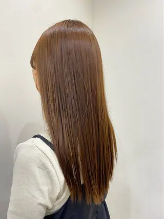 カラー パーマ 海外風レイヤー🥥 NANAのヘアスタイル