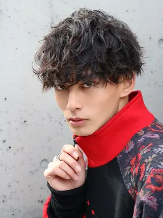 パーマ 【公式】Men's salonLUCEYのヘアスタイル