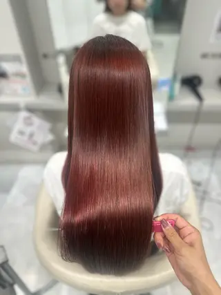 ロング カラー LeeHorie MIUのヘアスタイル