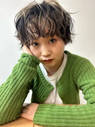 ショート パーマ 外国人風ヘア/ 髪質改善/ayacaのヘアスタイル