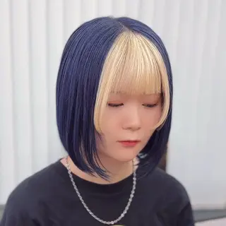 ミディアム カラー 🎀オタク美容師艶髪 カラーERINA🎀のヘアスタイル