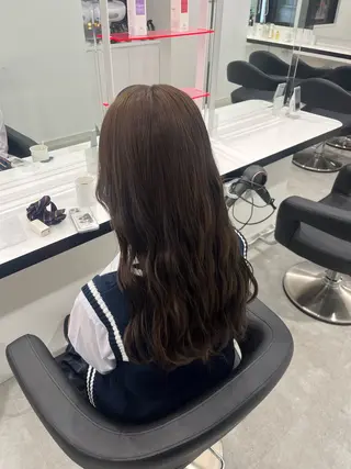 ロング カラー みう/仙台/暖色/ 艶髪/顔周りカット/のヘアスタイル