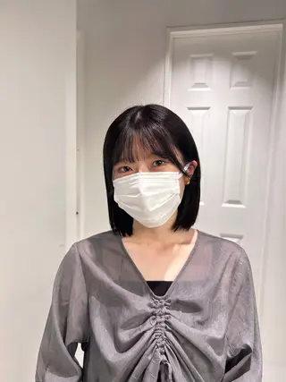 ショート カラー 冬っぽカラー/ マツエク/ゆきなのマツエク・マツパデザイン