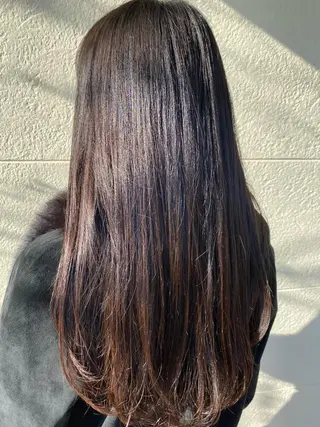 ロング ami🍑艶カラー/ 髪質改善/透明感のヘアスタイル