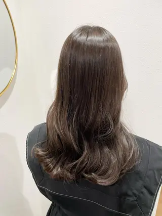 セミロング カラー ‎manami 💞🩰のヘアスタイル