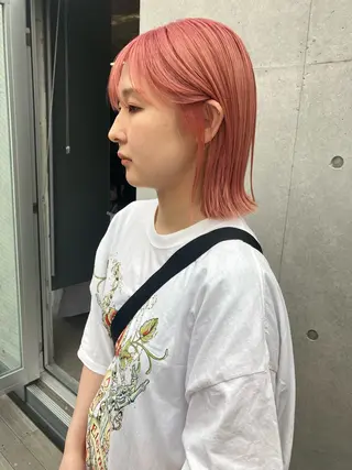 ミディアム 似合わせカットカラー 👩MINAのヘアスタイル