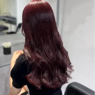 ロング カラー 🫧うる艶トレンド 🫧透明感カラーのヘアスタイル