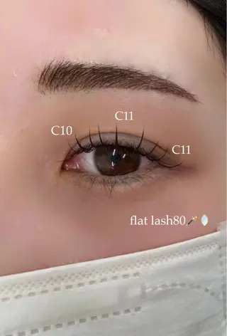 マツエク・マツパ LAKI Rena🩶のマツエク・マツパデザイン