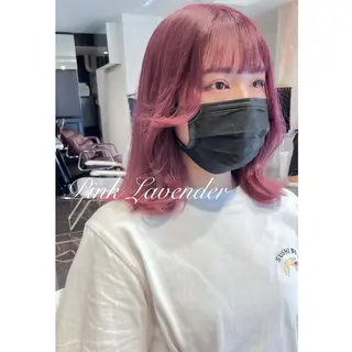 ミディアム カラー LOTTA CUCCI所属・miyu /トレンド カラー×艶髪のヘアスタイル