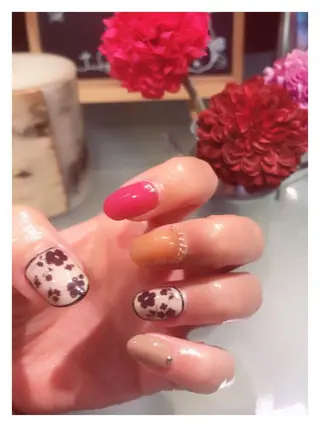 ネイル 🎀1/28ご予約 ◎ 本田 知美🎀のネイルデザイン