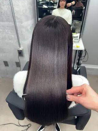 ロング カラー 髪質改善/韓国 ﾚｲﾔｰ/店長/原島のヘアスタイル