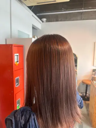 セミロング 岩品 和花のヘアスタイル