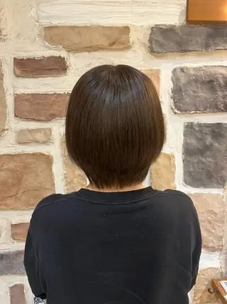 ショート Oggi所属・田仲 彩乃のヘアスタイル