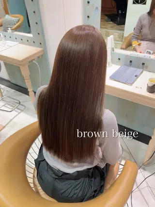 セミロング 髪質改善/縮毛矯正 松原和志のヘアスタイル