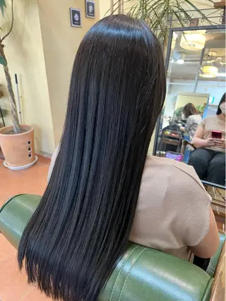 ロング カラー 石井 佑樹のヘアスタイル