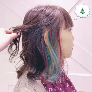 ショート カラー 🌺ウルフカット職人 新垣渚🐺のヘアスタイル