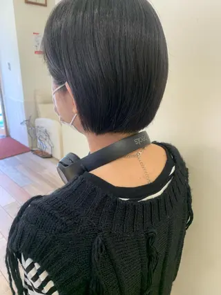 ミディアム 顔周りレイヤー 🎀マリノのヘアスタイル