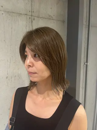 ミディアム カラー ヘアアレンジ 髪質改善・艶カラー・ ボブ・リクト💥のヘアスタイル