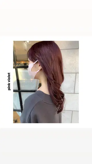 セミロング カラー パーマ ヘアアレンジ メンズ キッズ ネイル マツエク・マツパ アイブロウ rewards成城学園前店所属・hiro【沿線で叶う 似合わせhair】のヘアスタイル