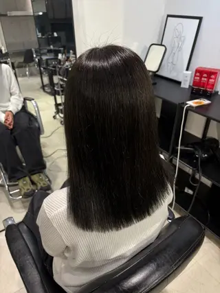 セミロング カラー 🍀︎Reika 🍀のヘアスタイル