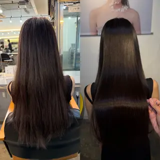 ロング 縮毛矯正/レイヤー カット⭐️SHOTAのヘアスタイル