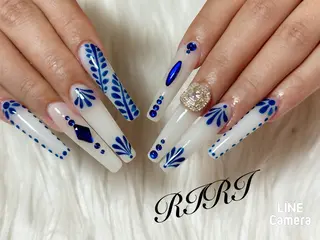 ネイル riri オーナーのネイルデザイン