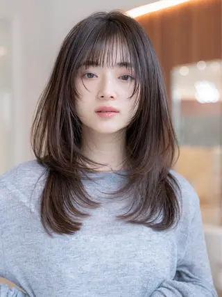 ミディアム カラー ✨髪質改善 縮毛矯正 艶髪 立川 コウキ✨のヘアスタイル