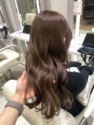ロング カラー Euphoria 銀座店所属・Euphoria 銀座 みおこのヘアスタイル
